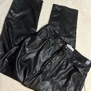 Black Leather Abercrombie 90s ultras